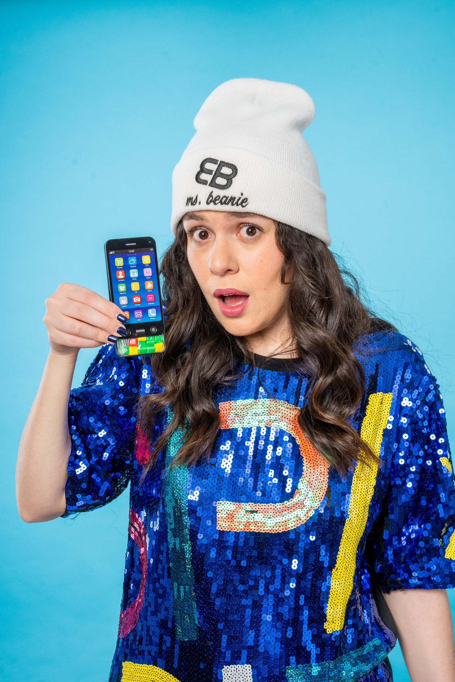Candy Phone & Letter with Ms. Beanie's Signature