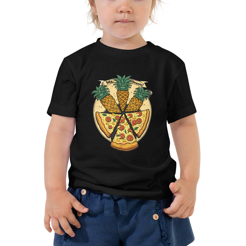 Toddler Pineapple on Pizza Shirt