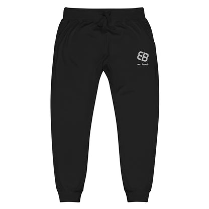 Adult Black Ms Beanie Sweatpants Set