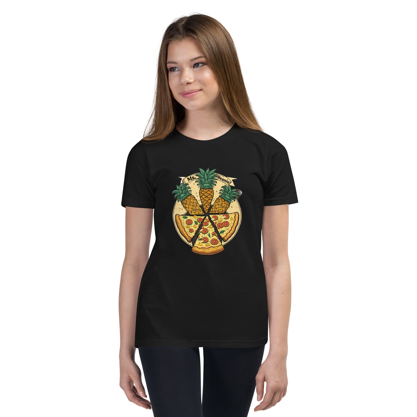 Kids Pineapple on Pizza T-Shirt